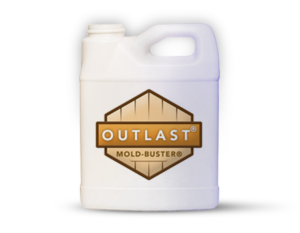 Outlast® Mold-Buster® product container with translucent background